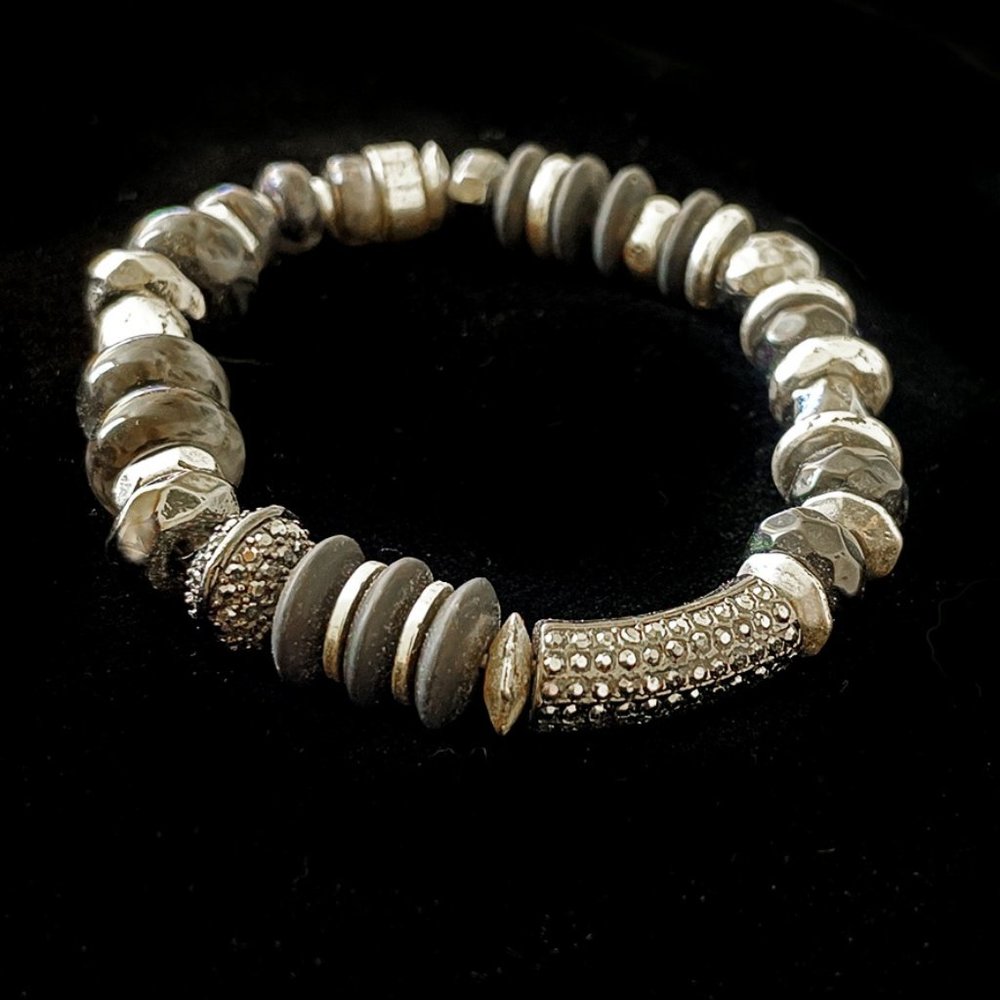 Stella & Dot Beaded Stretch Bracelet